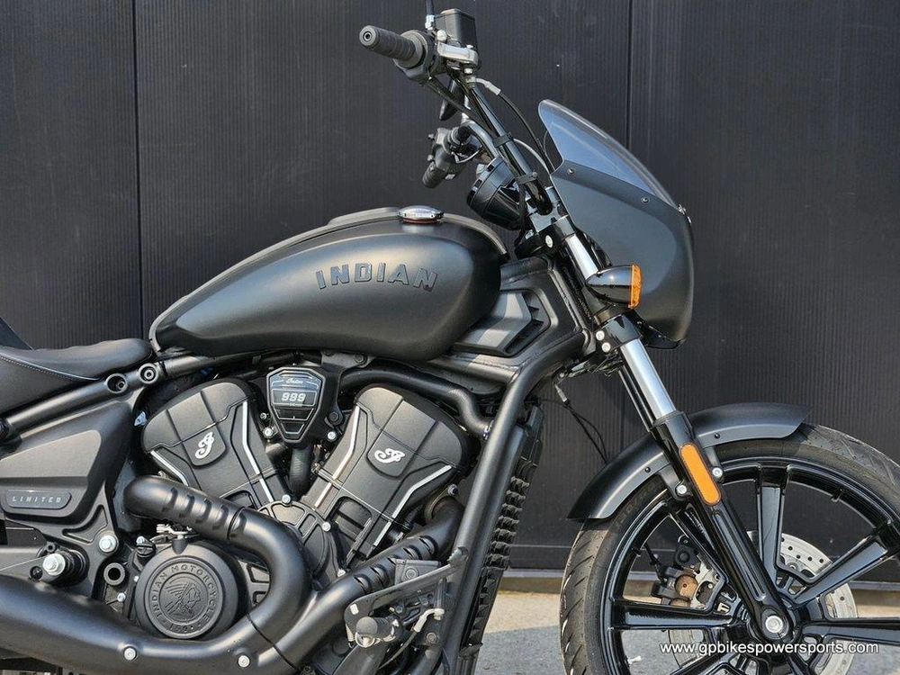 2025 Indian Motorcycle Sport Scout® Sixty Black Metallic