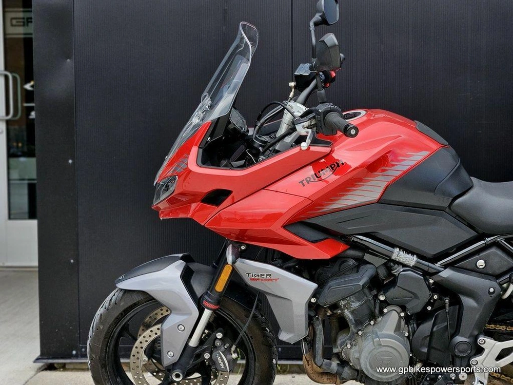 2022 Triumph Tiger Sport 660 Korosi Red/graphite