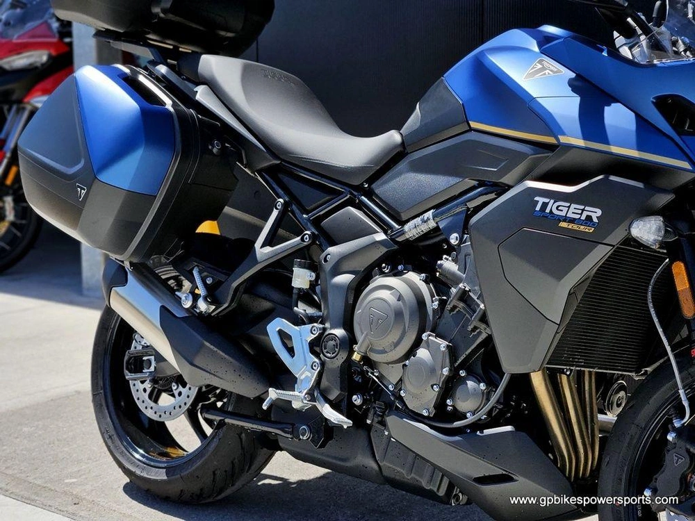 2026 Triumph Tiger Sport 800 Tour Matt Cobalt