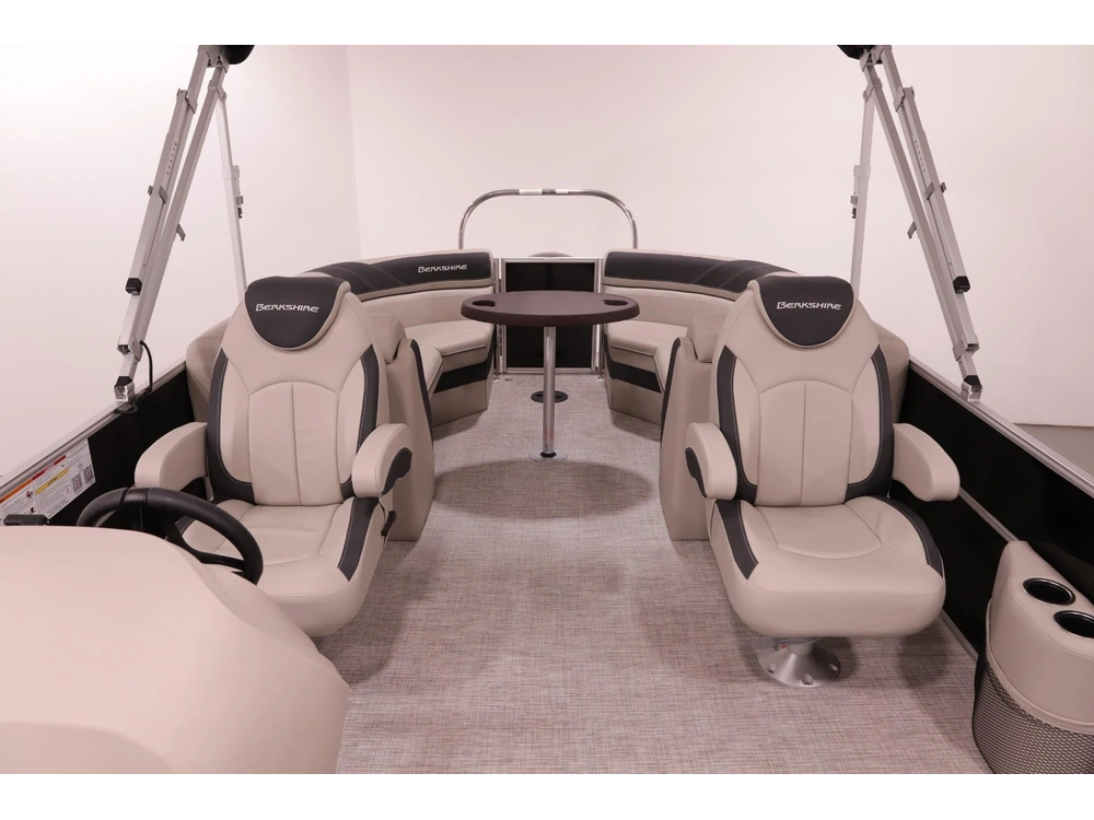 2023 Berkshire 22' Radius Pontoon W/ 90hp - Easy Financing alt