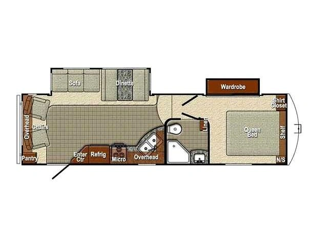 2015 Gulfstream Canyon Trail 27frld