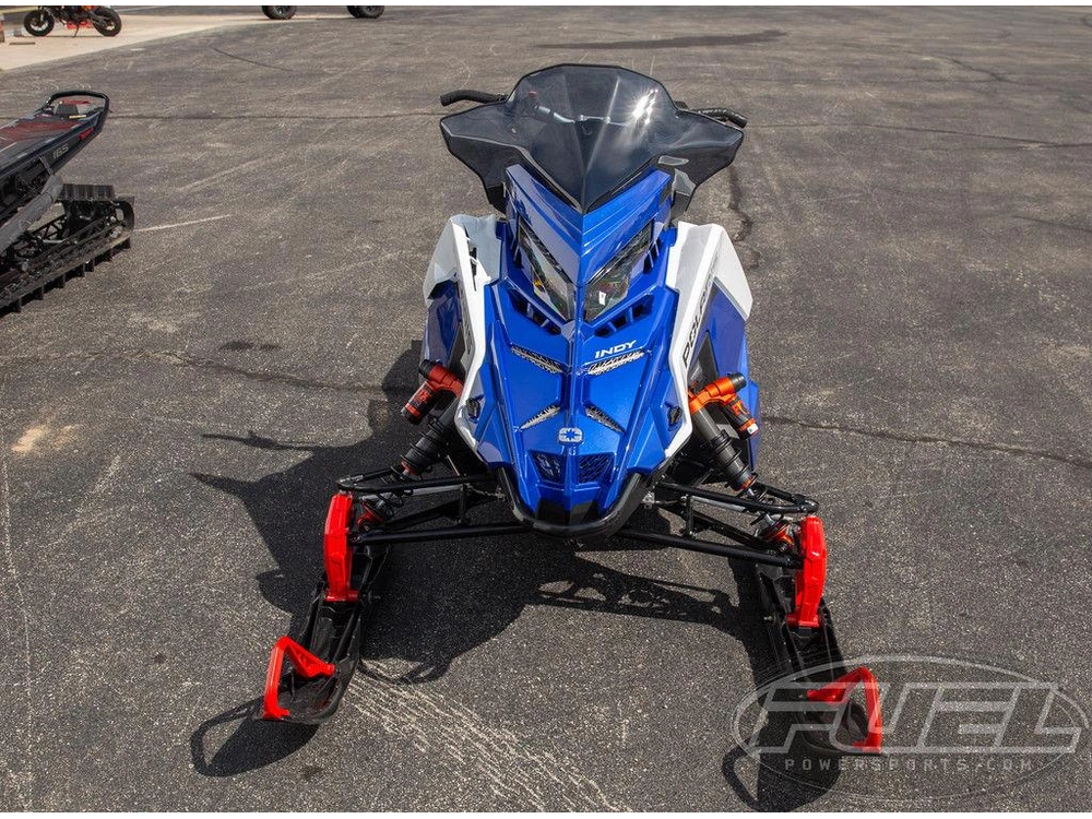 2027 Polaris Patriot Boost Indy Vr1 137 Dynamix Polaris Blue Metallic / White Lightning alt