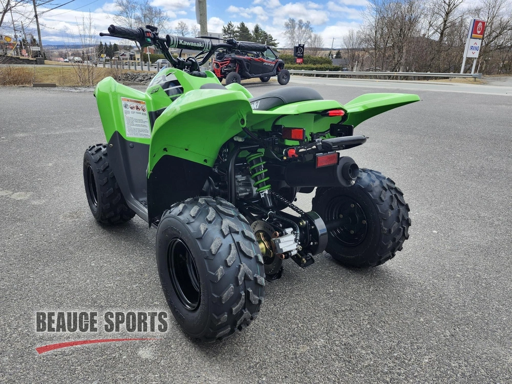 2027 Kawasaki Kfx50 Vtt Tout-petit Enfant Débutant Automatique Sécuritaire Contrôle Parental Vitesse Limitée Première Machine Famille Loisir Yfz50 Outlaw Trx90 Ds70 alt