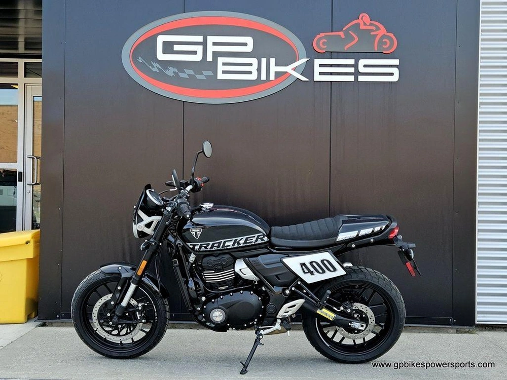 2027 Triumph Tracker 400 Phantom Black