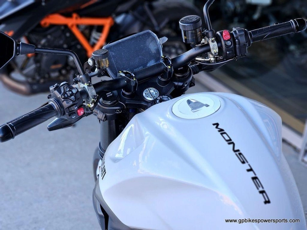 2026 Ducati Monster Plus Iceberg White