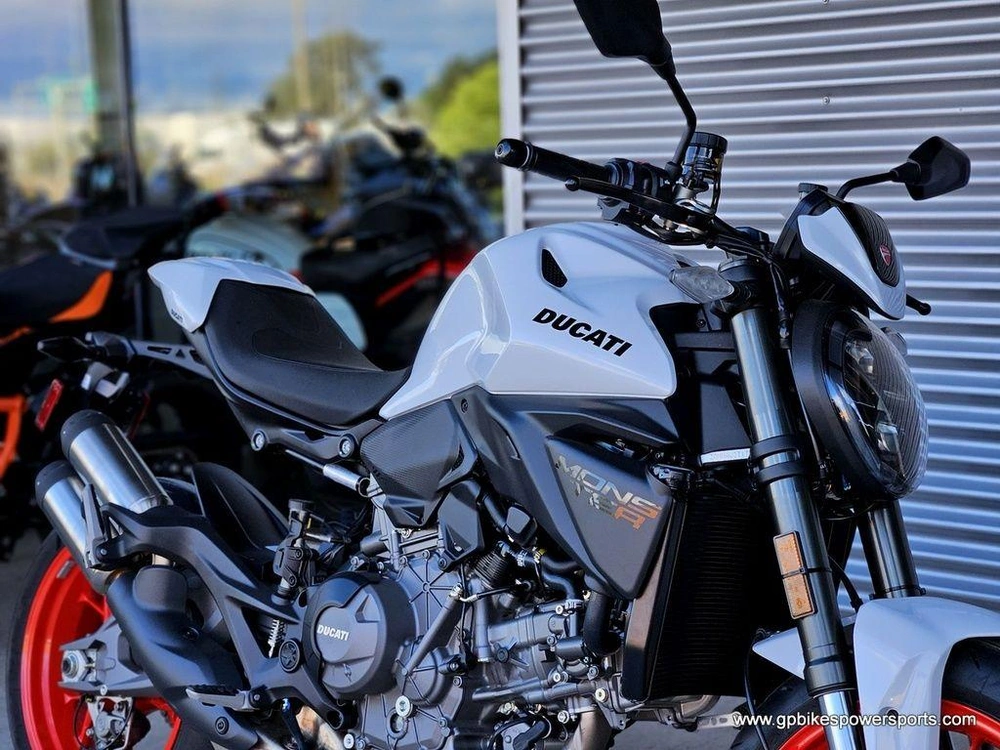 2026 Ducati Monster Plus Iceberg White