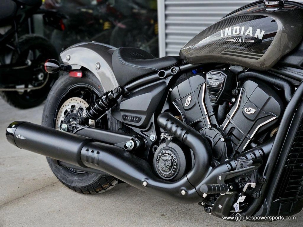 2026 Indian Motorcycle Scout® Bobber Limited +tech Heavy Metal Smoke