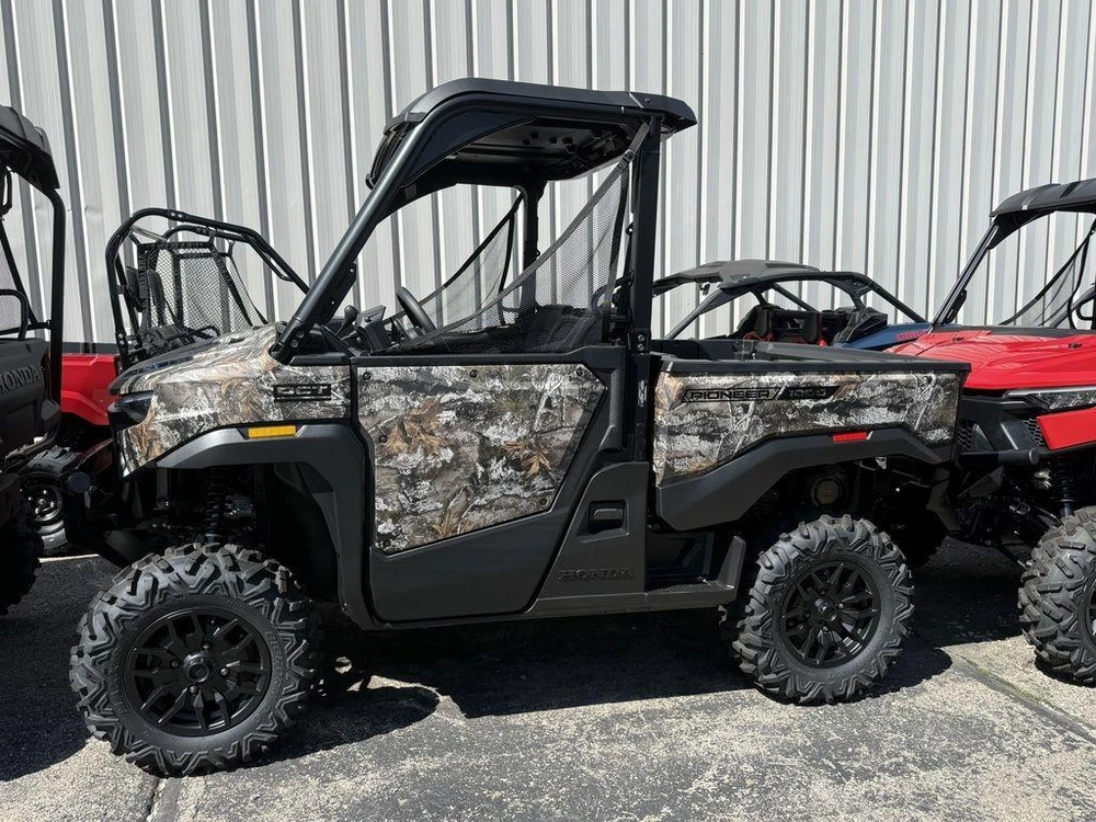2026 Honda Pioneer 1000 Deluxe Truetimber Atera Camo
