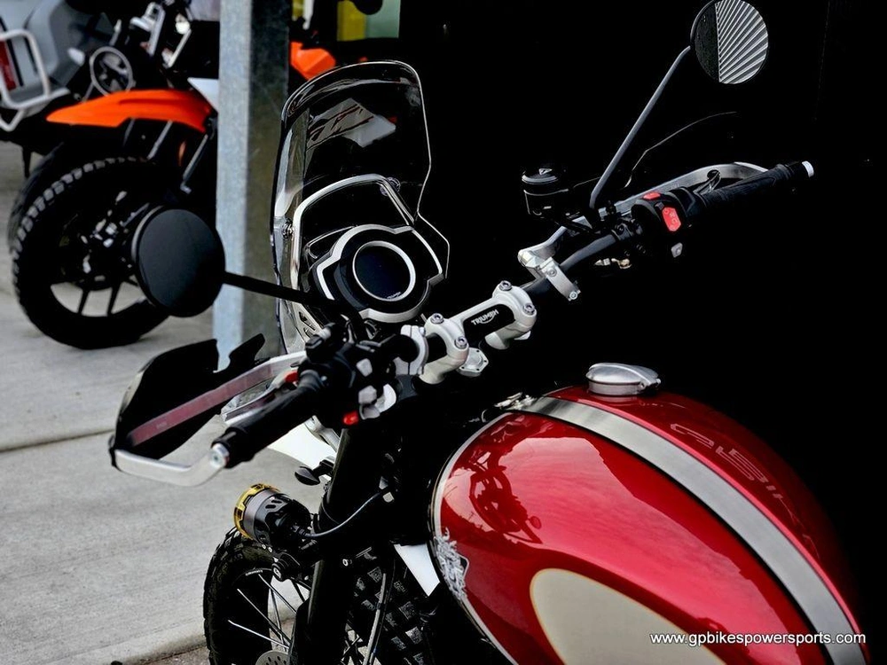2022 Triumph Scrambler 1200 Xc Gold Line Carnival Red/storm Grey