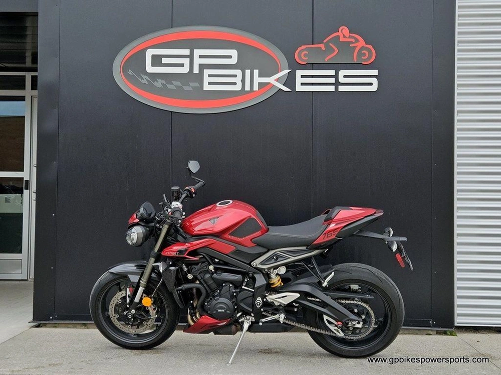 2024 Triumph Street Triple 765 Rs Carnival Red