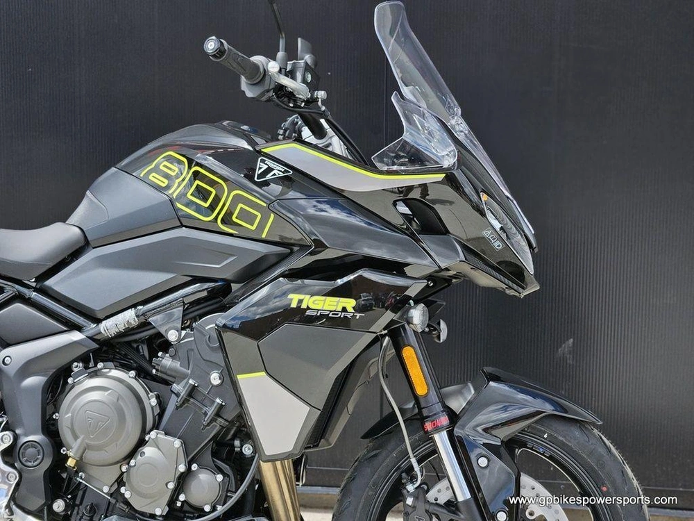 2026 Triumph Tiger Sport 800 Sapphire Black