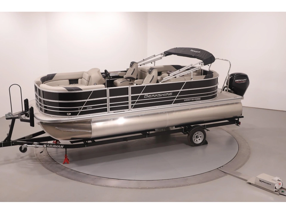 2023 Berkshire 22' Radius Pontoon W/ 90hp - Easy Financing alt