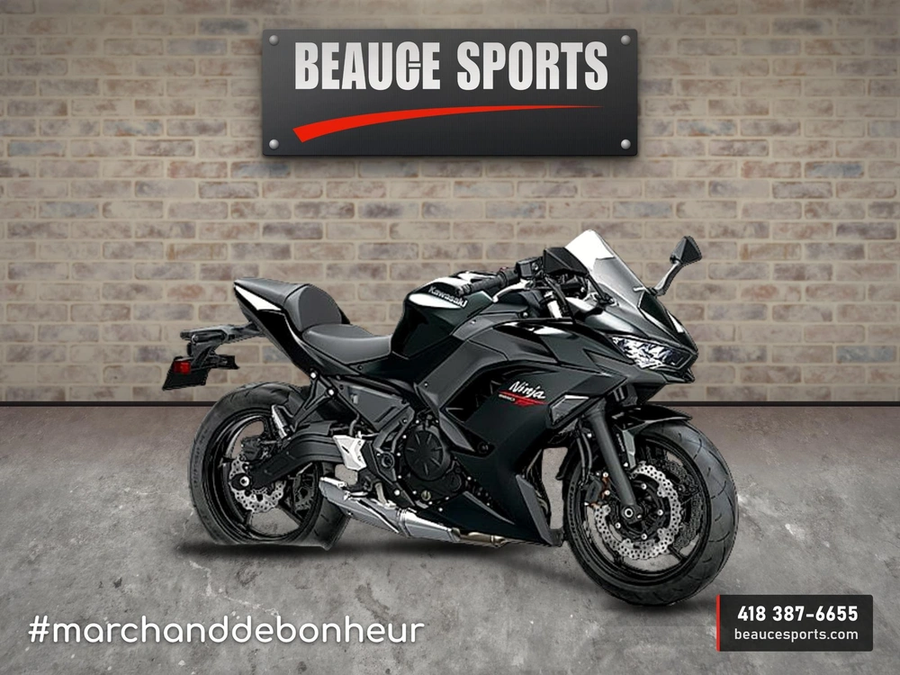 Kawasaki Ninja 650 Noir 💨 Moto Route Performance Contrôlable 🧠 2026