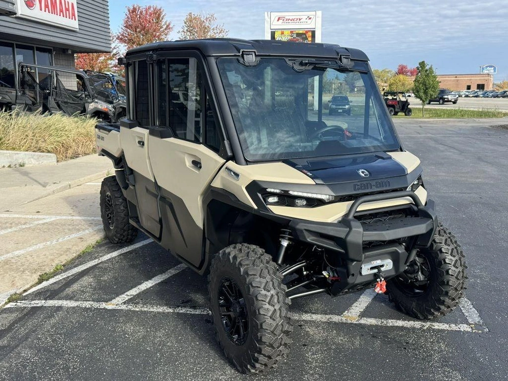 2026 Can-am Defender Max Limited Hd11 Desert Tan & Carbon Black