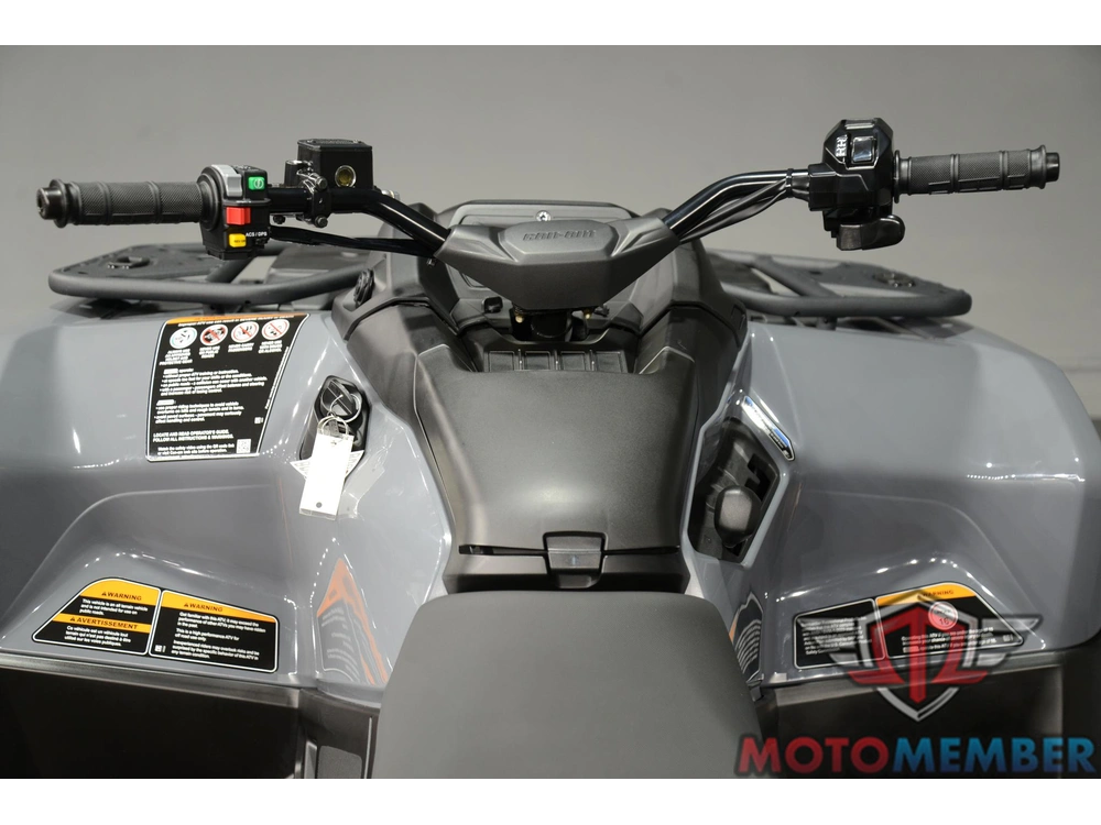 2026 Can-am Outlander 500 Granite Grey alt