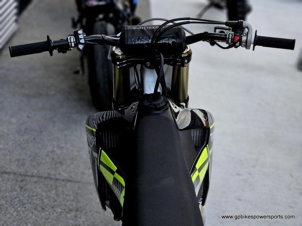 2025 Triumph Tf 250-x Jet Black/pure White