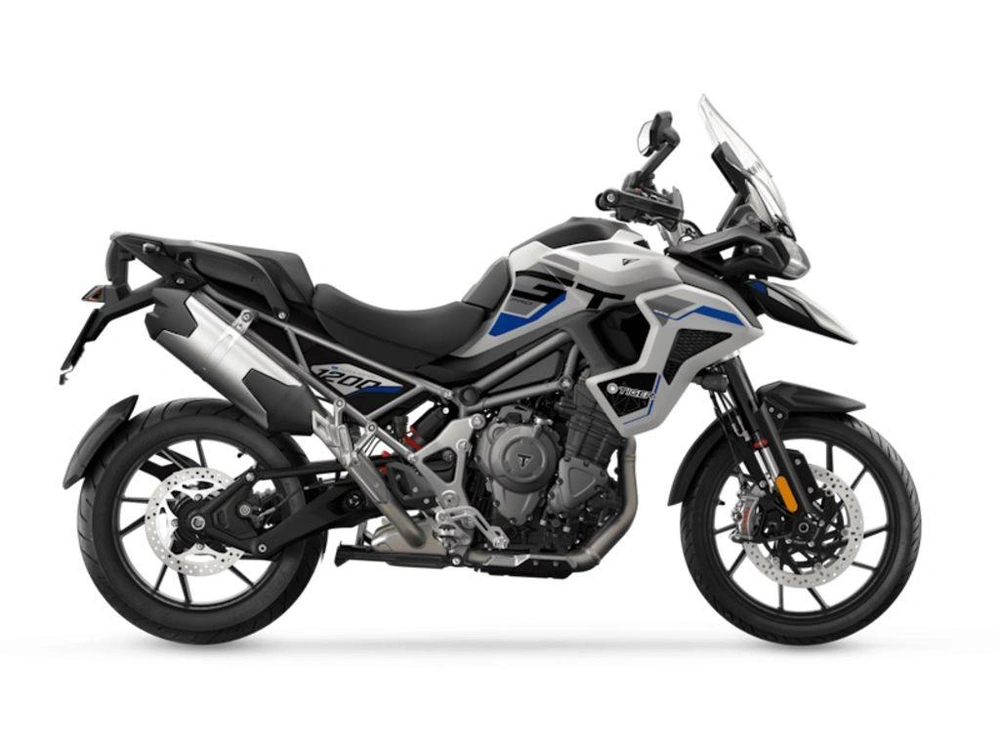 2026 Triumph Tiger 1200 Alpine Edition Satin Crystal White
