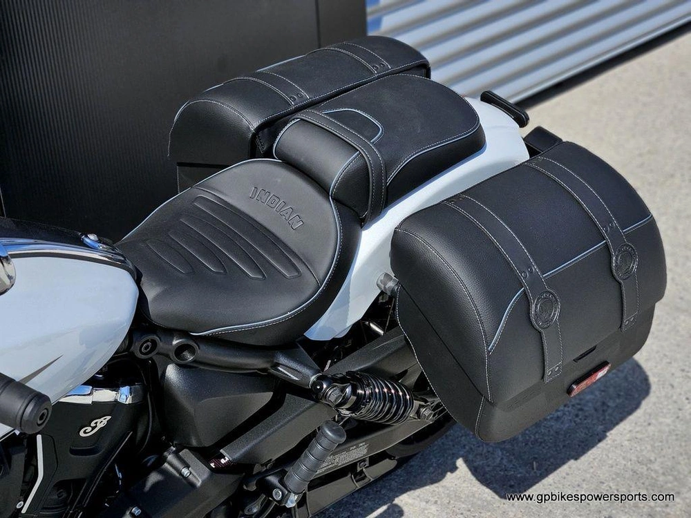 2026 Indian Motorcycle Super Scout® Ghost White Metallic