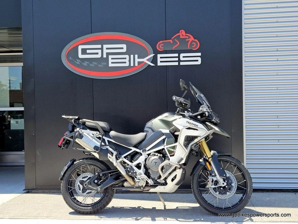 2023 Triumph Tiger 1200 Rally Explorer Matte Khaki Green