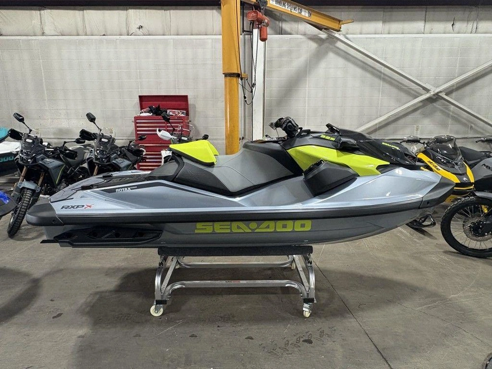2025 Sea-doo Rxp-x™ 325 Tech, Brp Premium A, Ibr Ice Metal / Manta Green