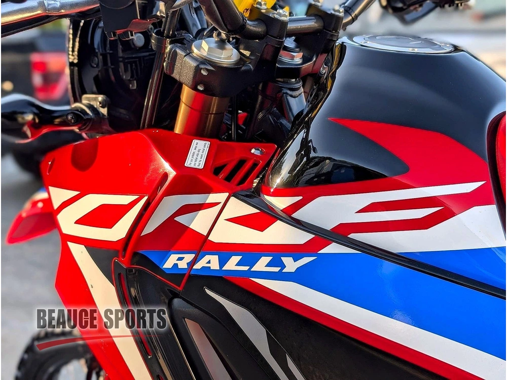 2024 Honda Crf 300 Edition Rally Moto Aventure Dual-sport Route Hors-route Légère Rally Exploration Gravelle Double-usage Grand Réservoir Voyage Faible Km Klx300 Himalayan 390 Adventure alt