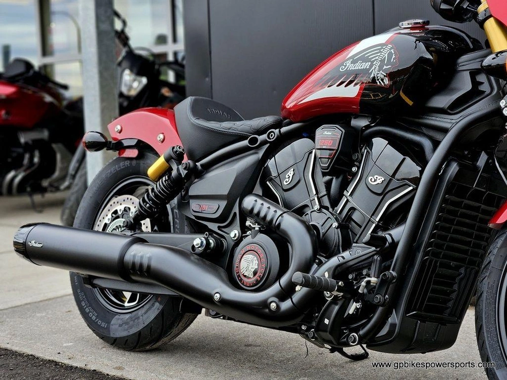 2026 Indian Motorcycle 101 Scout® Sunset Red Metallic
