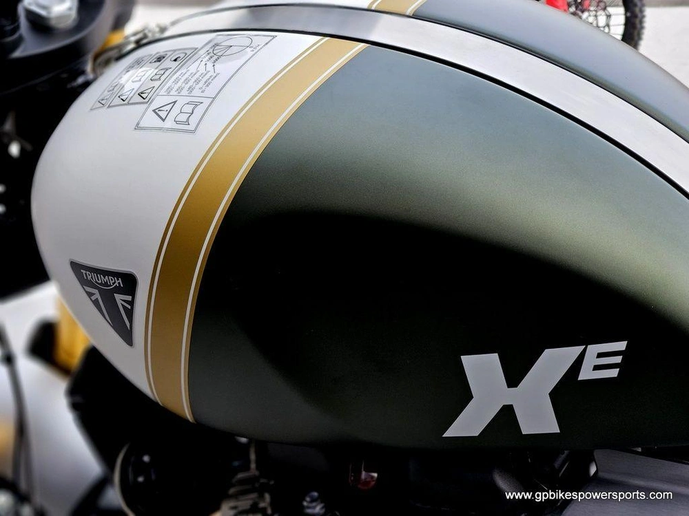 2026 Triumph Scrambler 1200 Xe Matte Khaki Green