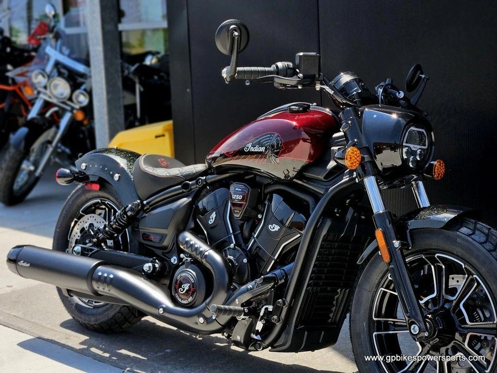 2026 Indian Motorcycle Scout Bobber 125th Anniversary Edition 125th Anniversary Red With Black Cry