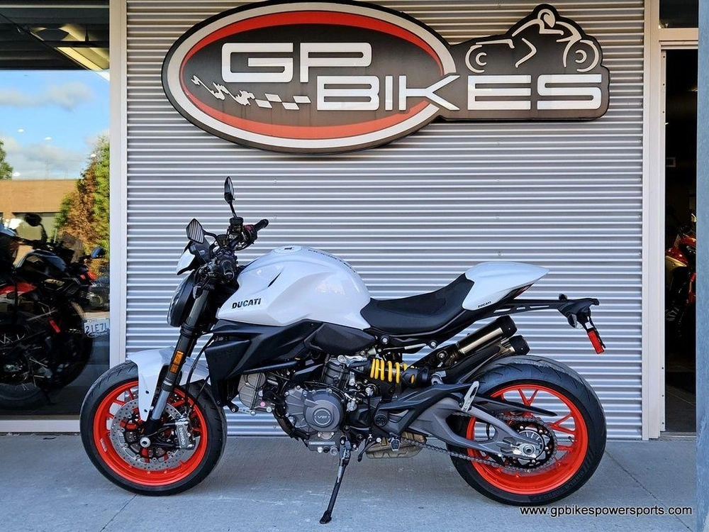 2026 Ducati Monster Plus Iceberg White