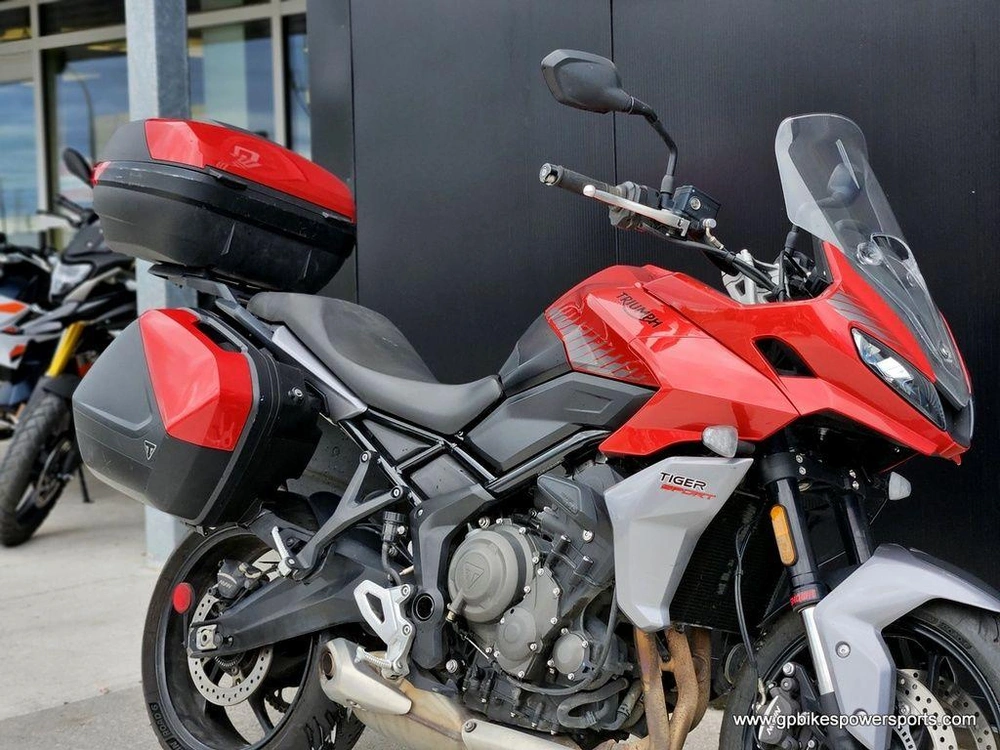 2022 Triumph Tiger Sport 660 Korosi Red/graphite