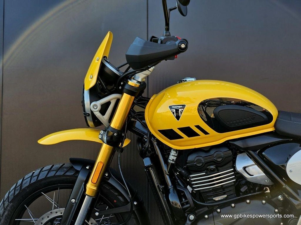 2026 Triumph Scrambler 400 Xc Yellow
