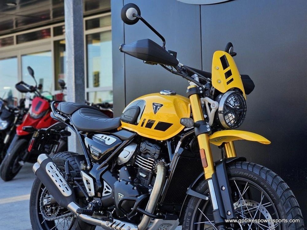 2026 Triumph Scrambler 400 Xc Yellow