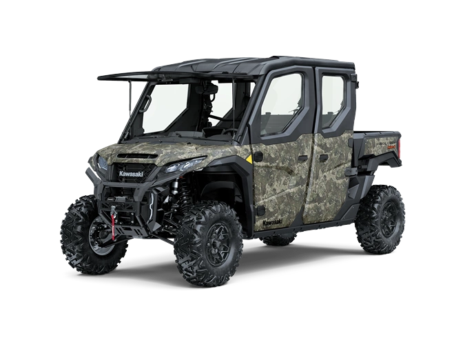 2027 Kawasaki Ridge Crew Hvac Camo