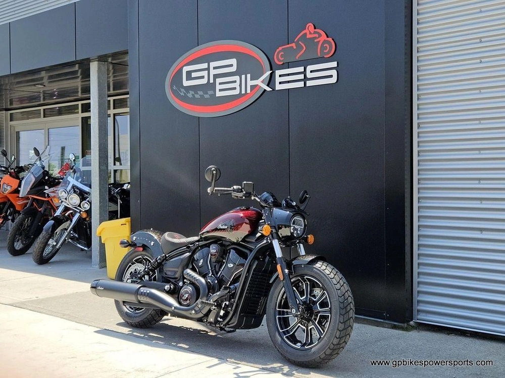2026 Indian Motorcycle Scout Bobber 125th Anniversary Edition 125th Anniversary Red With Black Cry