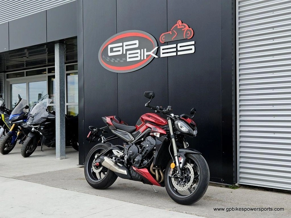 2024 Triumph Street Triple 765 Rs Carnival Red