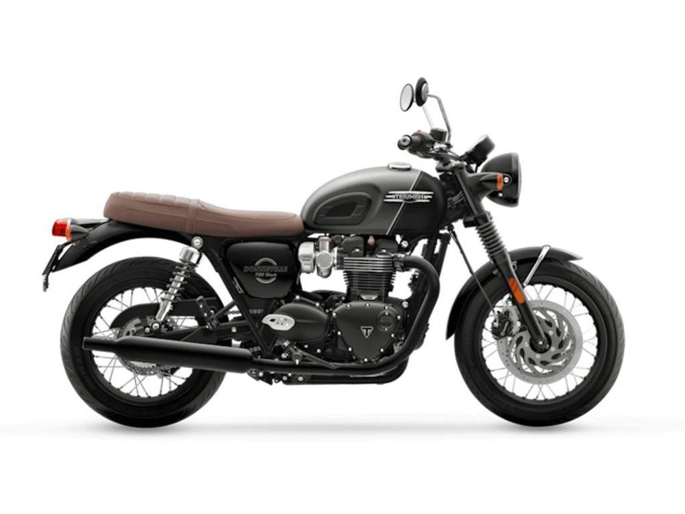 2026 Triumph Bonneville T120 Black Matt Silver Ice