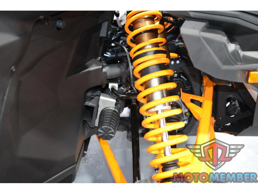 2026 Can-am Maverick X3 Rs Turbo Scandi Blue & Orange Crush