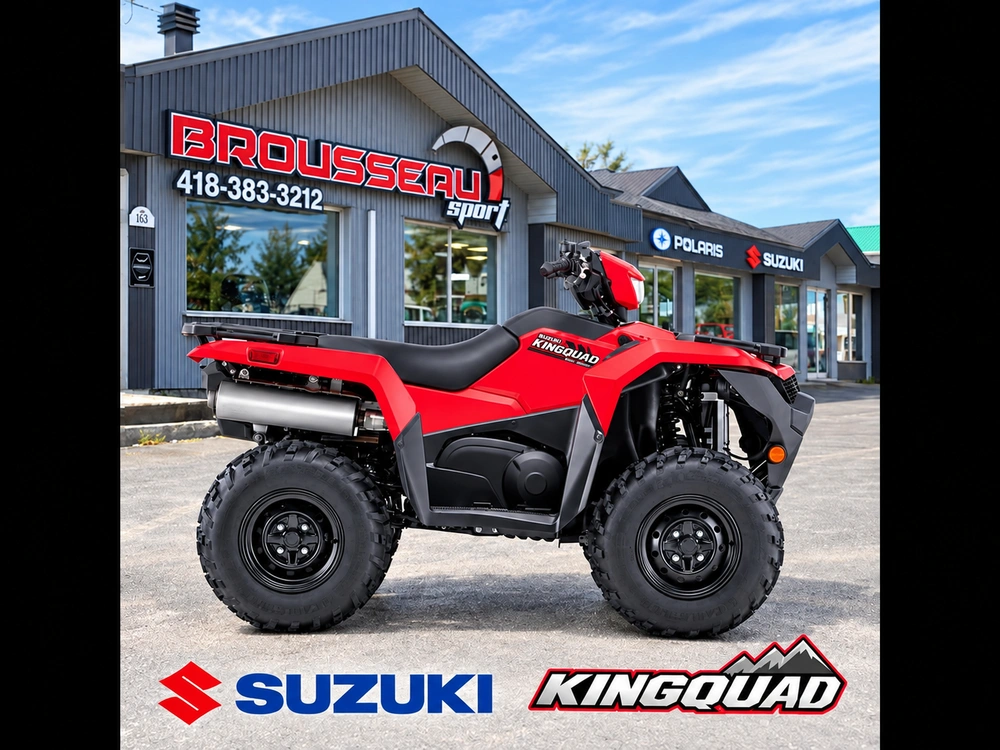 2026 Suzuki Kingquad 750 Xp Direction Assistée