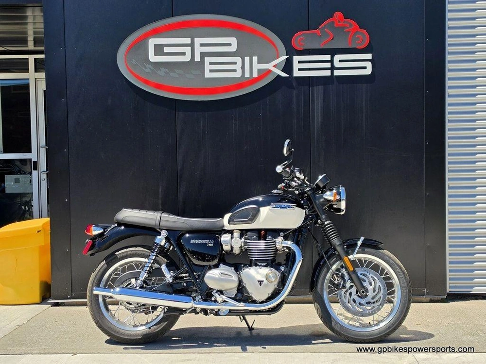 2024 Triumph Bonneville T120 Jet Black/fusion White