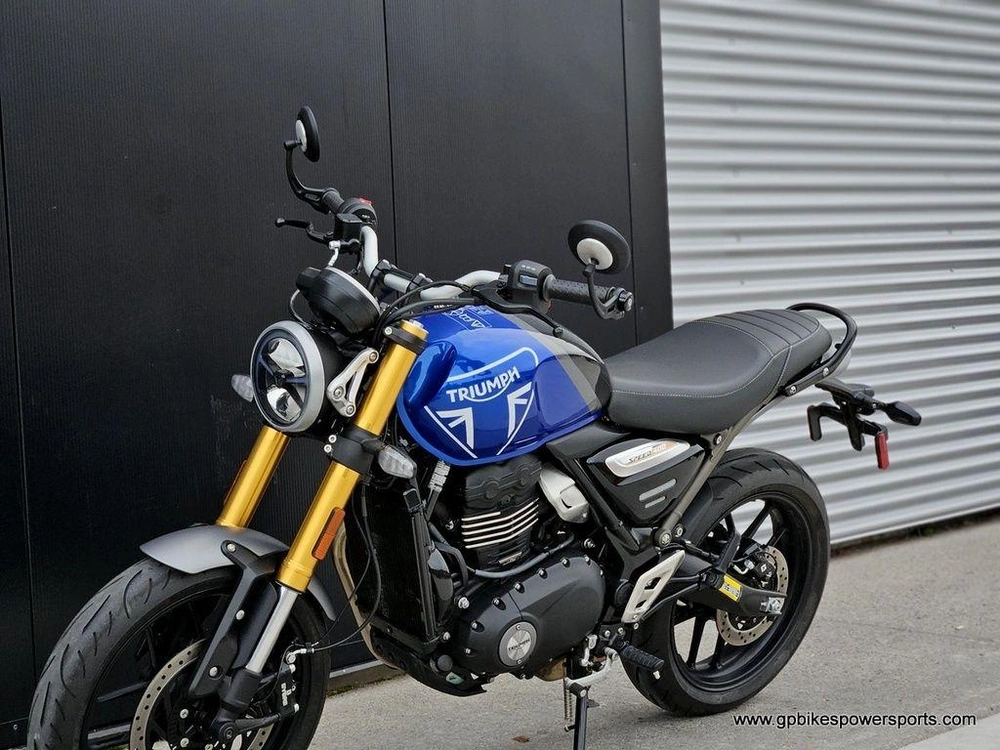 2025 Triumph Speed 400 Caspian Blue/storm Grey