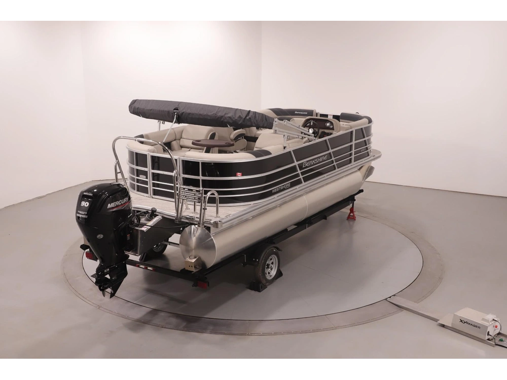 2023 Berkshire 22' Radius Pontoon W/ 90hp - Easy Financing alt