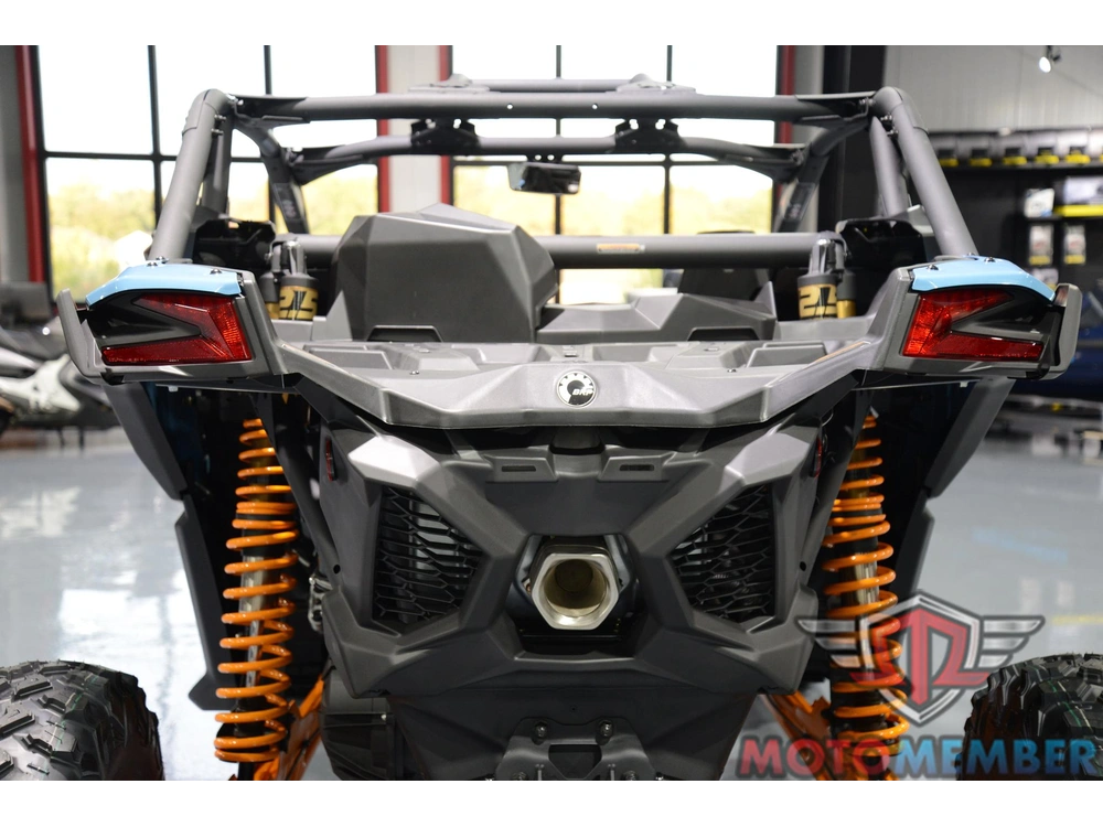 2026 Can-am Maverick X3 Rs Turbo Scandi Blue & Orange Crush