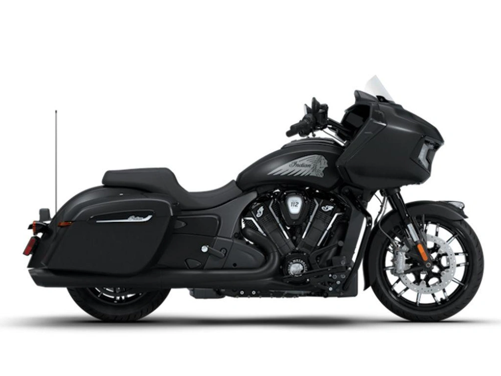 2026 Indian Motorcycle Challenger® Dark Horse® 112 W/powerband Audio Black Smoke