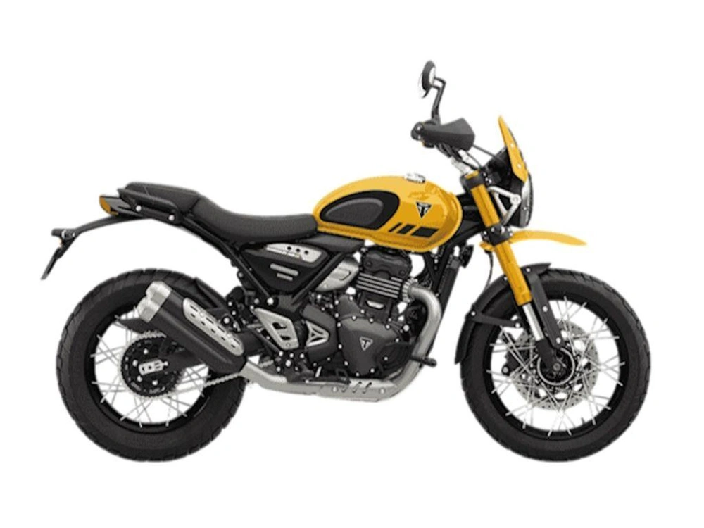 2026 Triumph Scrambler 400 Xc Racing Yellow Demo