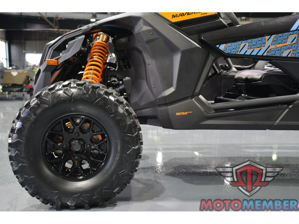 2026 Can-am Maverick X3 Max Rs Turbo Scandi Blue & Orange Crush