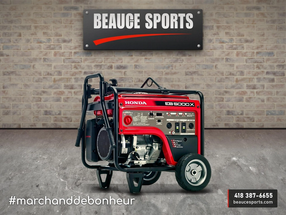 2026 Honda Eb5000x3c3 ⚡ Génératrice Commerciale Chantier 5000w alt