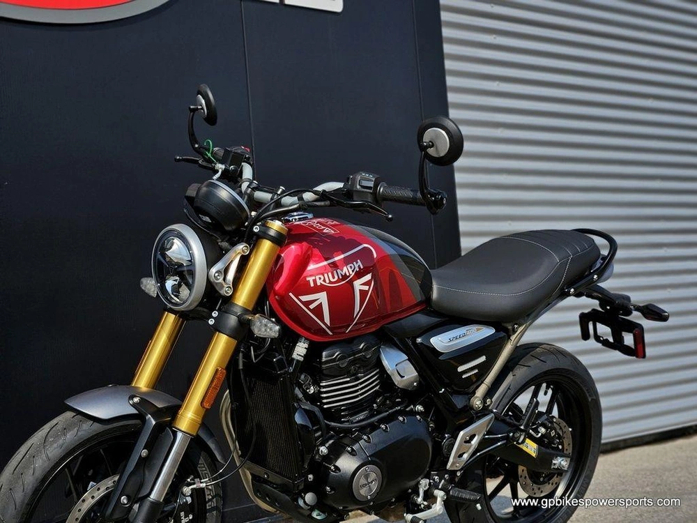 2026 Triumph Speed 400 Lava Red Gloss/storm Grey