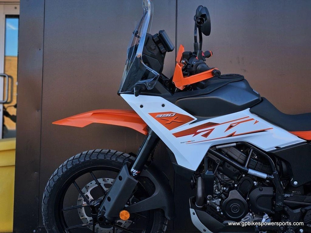 2025 Ktm 390 Adventure X White