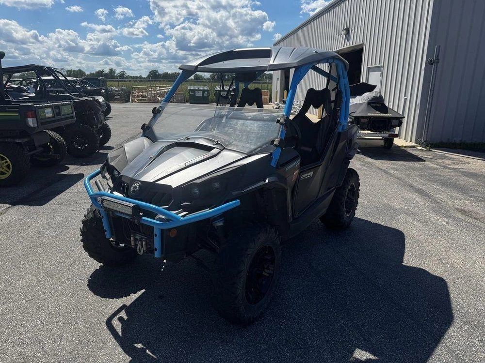 2019 Can-am Commander™ Xt™ 1000r Carbon Black & Octane Blue