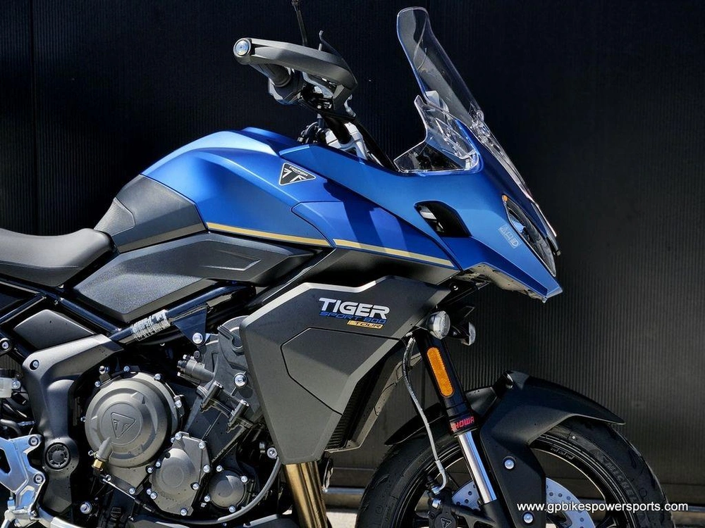 2026 Triumph Tiger Sport 800 Tour Matt Cobalt